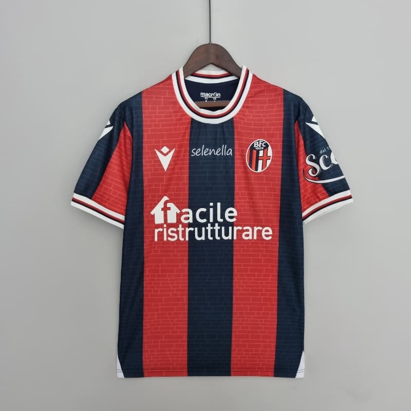 22-23 Bologna Soccer Jersey Home