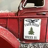 🎄Red Farm Truck Christmas Decor