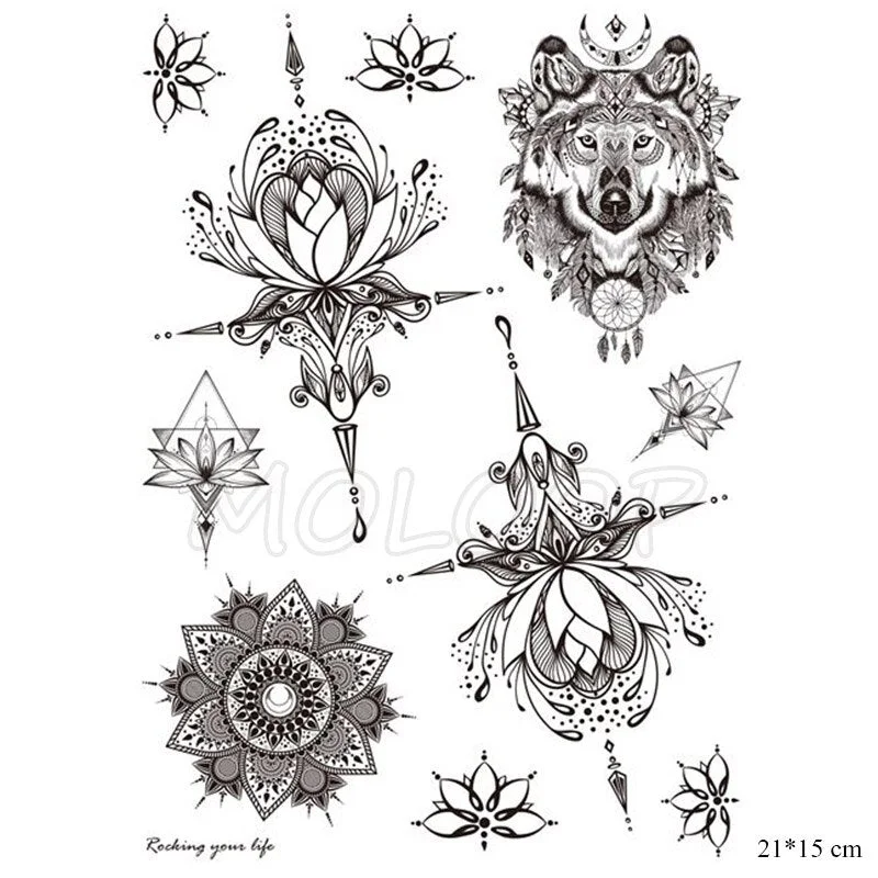 Pink Bloom Rose Water Transfer Fake Tattoo Stickers Women Body Chest Art Temporary Waist Bracelet Flash Tatoos Flower For Girl