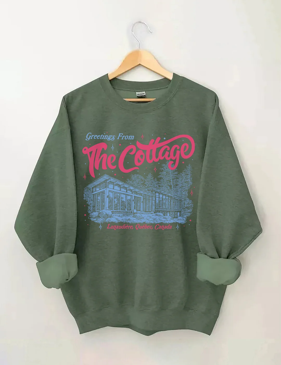 Greetings From The Cottage Sweatshirt