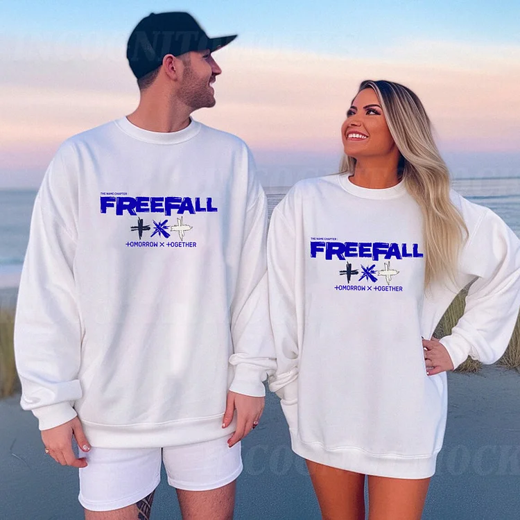TXT Album The Name Chapter: FREEFALL Logo Classic Sweatshirt