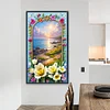 Diamond Painting -DIY Round Drill Beach(40x70cm)