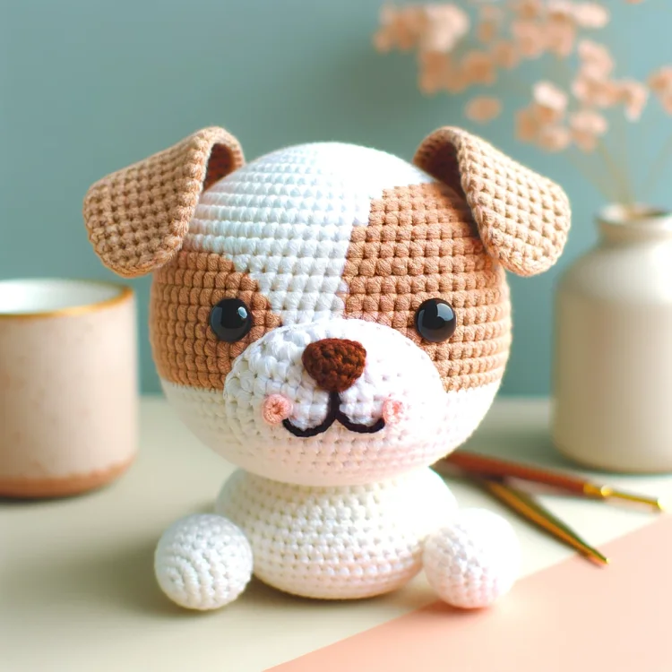 Vaillex - Flower Faced Puppy Crochet Pattern For Beginner