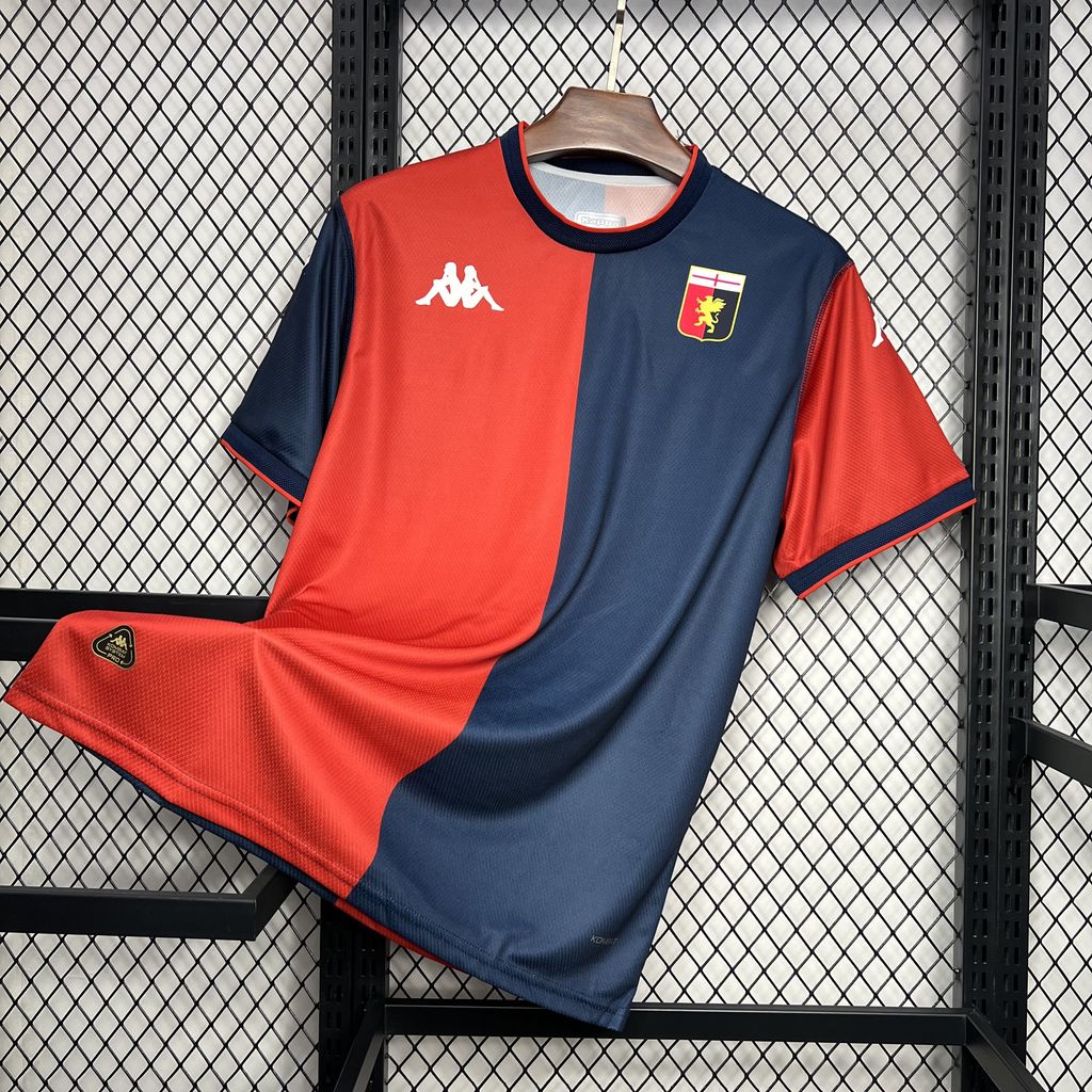 24/25 Genoa C.F.C Red Football Shirt Thai Quality