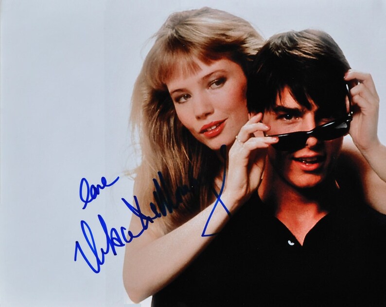 REBECCA De MORNAY SIGNED Photo Poster painting Risky Business wcoa