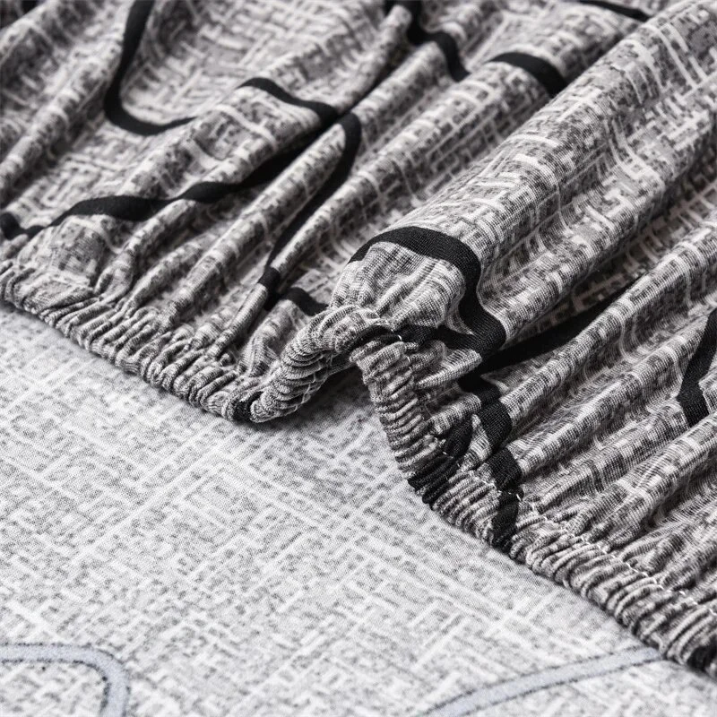 Nigikala Printed Tub Chair Covers Stretch Spandex Armchair Slipcovers Couch Covers Single Sofa Cover for Living Room Bar Home