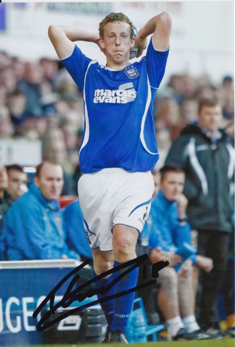 IPSWICH TOWN HAND SIGNED TOM EASTMAN 6X4 Photo Poster painting 1.