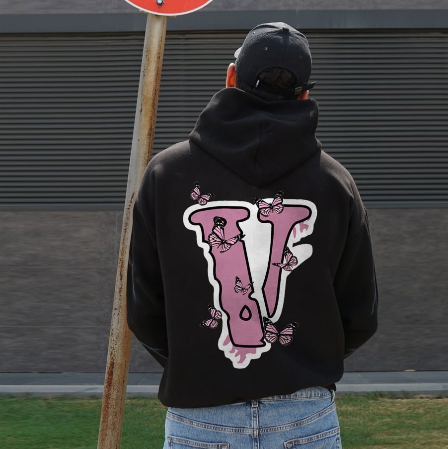 Fashion Sakura Butterfly Vintage Hoodies