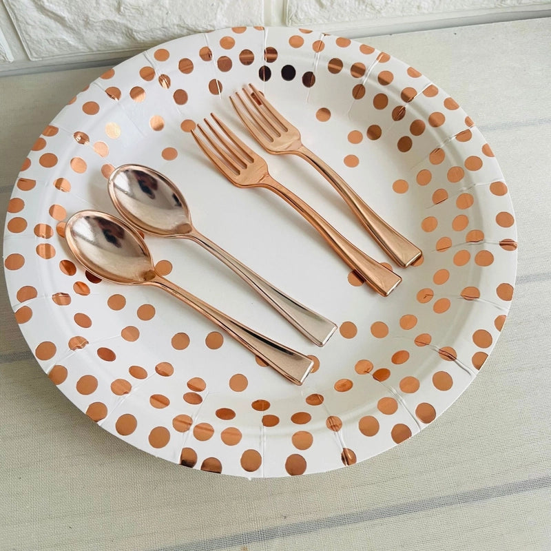 Casual Elegant Solid Color Plastic Tableware 1 Set