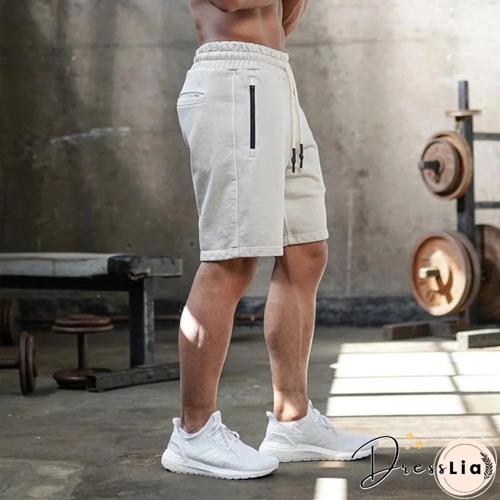 Men's Five-Point Pants Casual Fitness Short Span