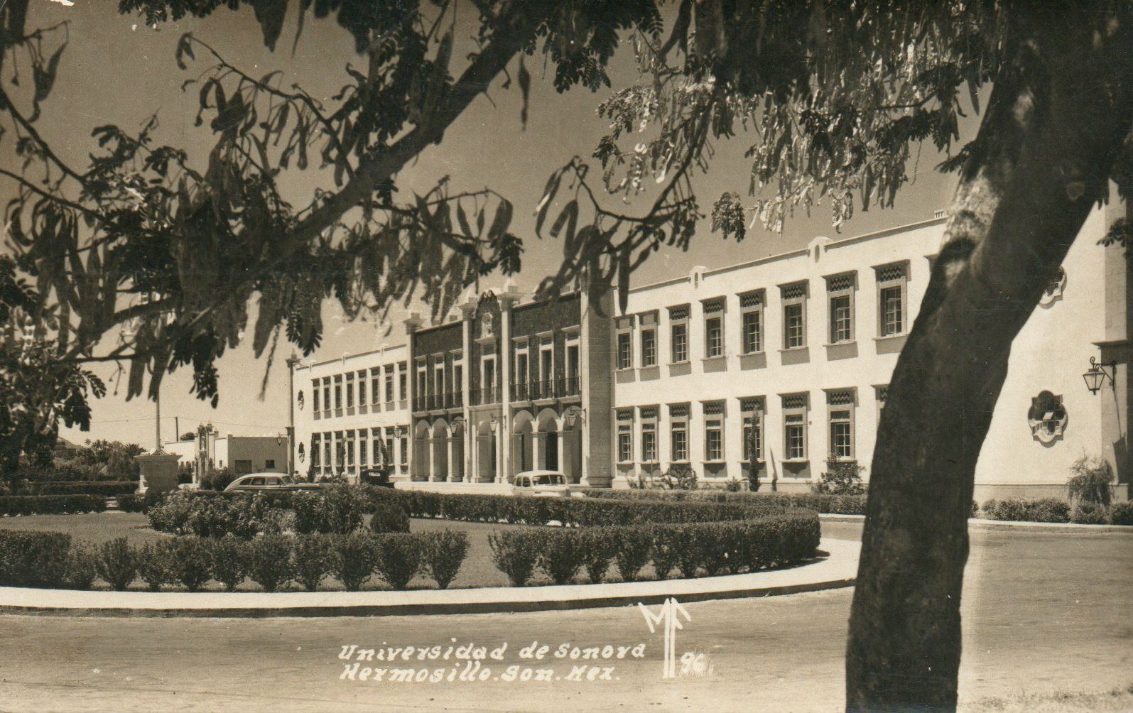 1957 Universidad de Sonora Hermosillo Sonora Mexico Real Photo Poster painting RPPC Postcard