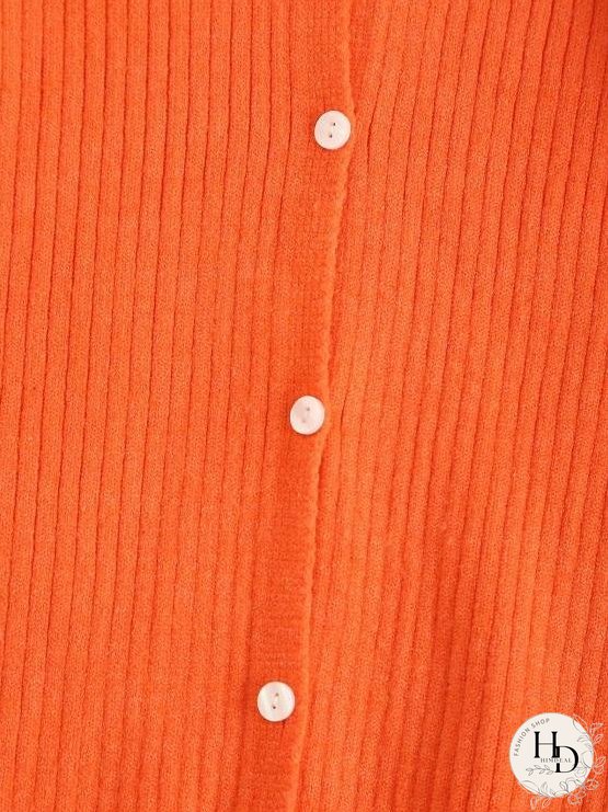 Basic Slouchy Button Up Cardigan