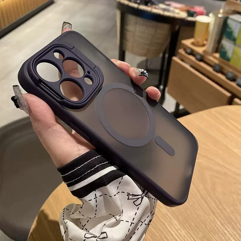 Mobile phone case with magnet for iPhone
