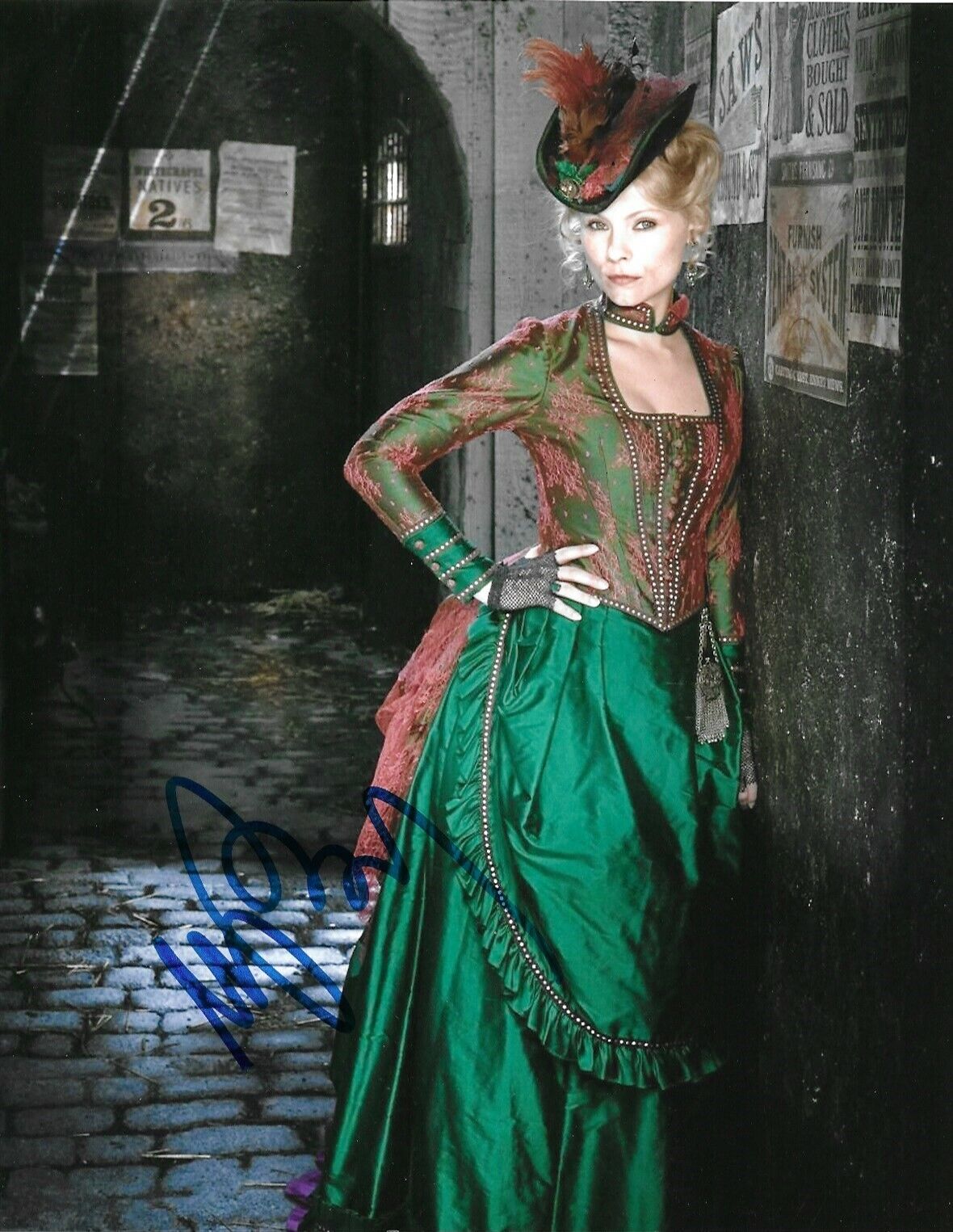 Myanna Buring Signed Ripper Street 10x8 Photo Poster painting AFTAL