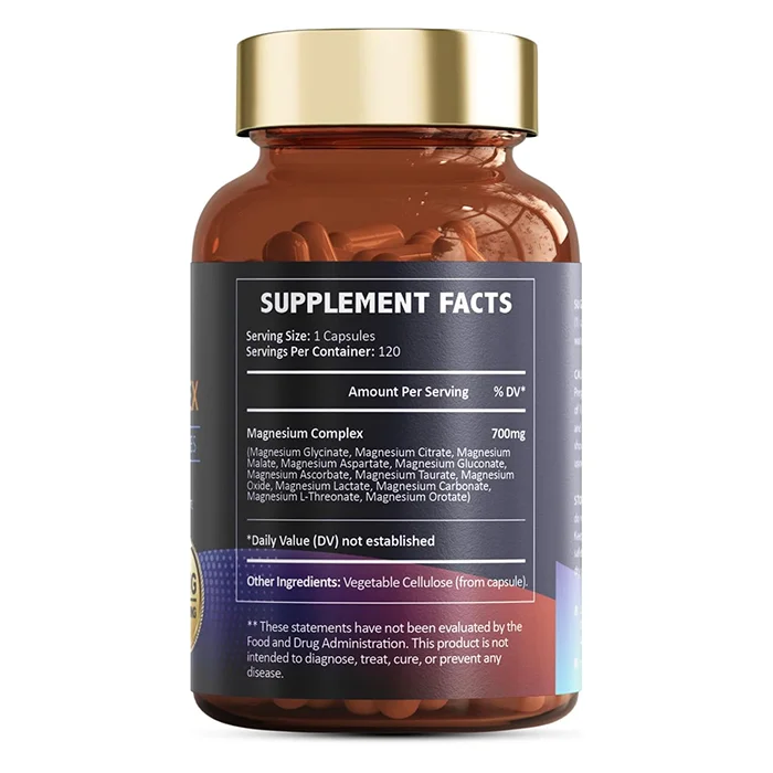 12 in 1 Magnesium Complex Capsules