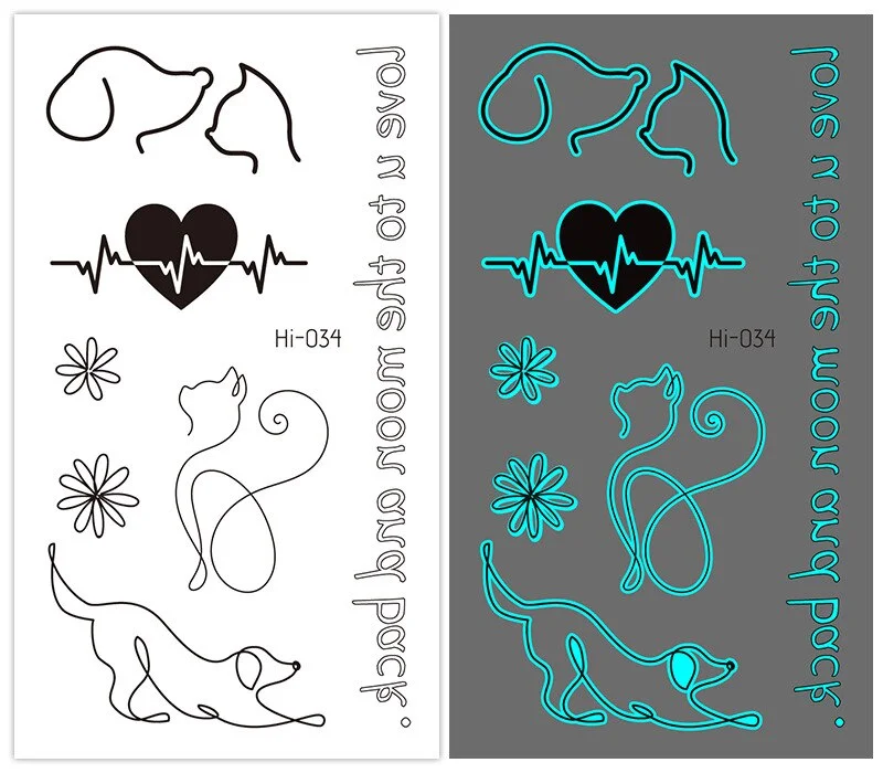 Sdrawing Tattoo Stickers Temporary Moon Star Diamond Planet Festival Carnival Party Glowing Cool Face Tatoo for Men Women