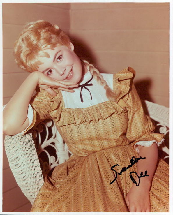 Sandra Dee (Vintage) signed 8x10 Photo Poster painting