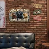 Dogs Welcome - Vintage Metal Signs - 20*30cm/30*40cm - Garden