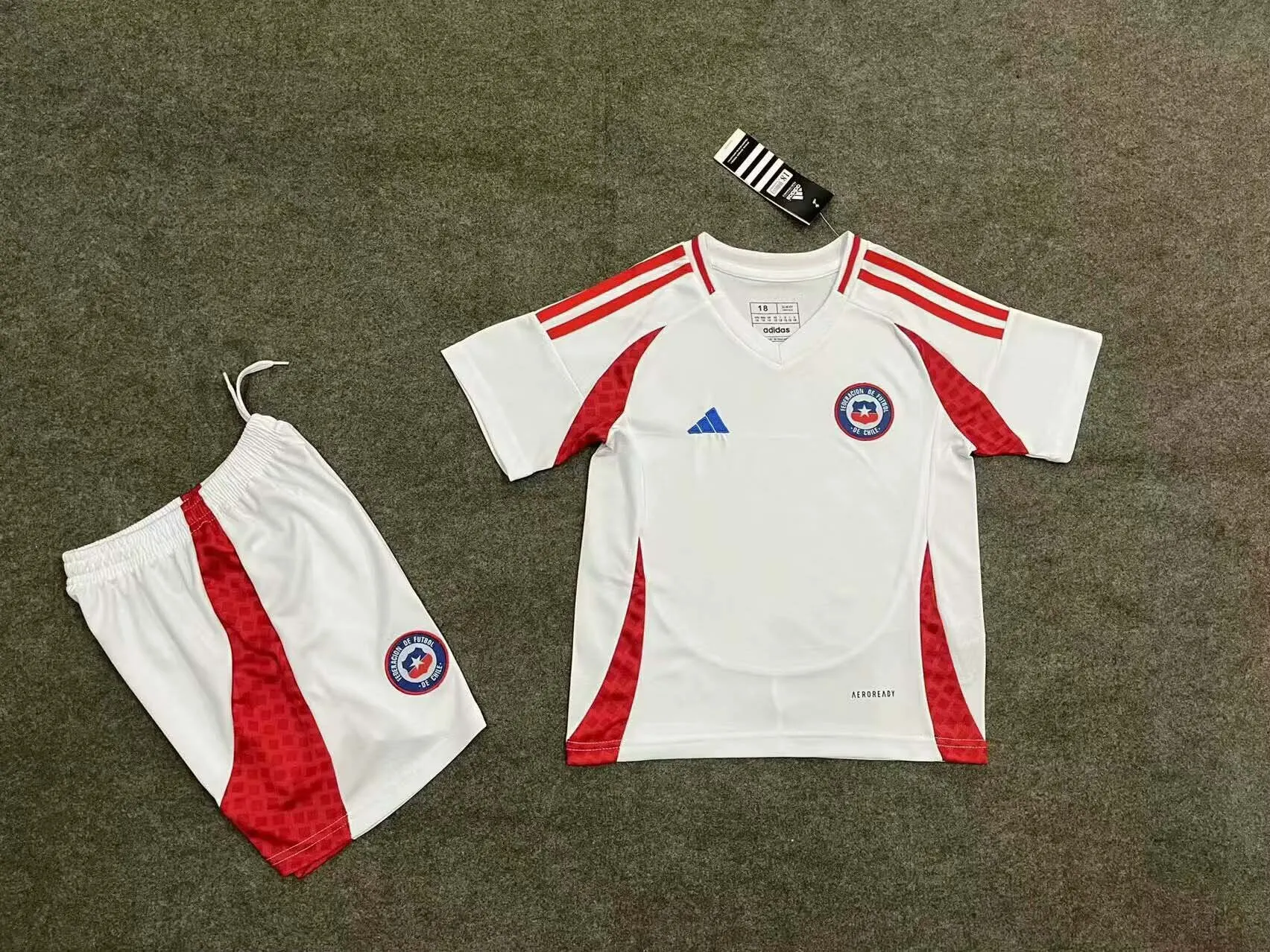 2024 kids Chile Away Football Shirt 1:1 Thai Quality