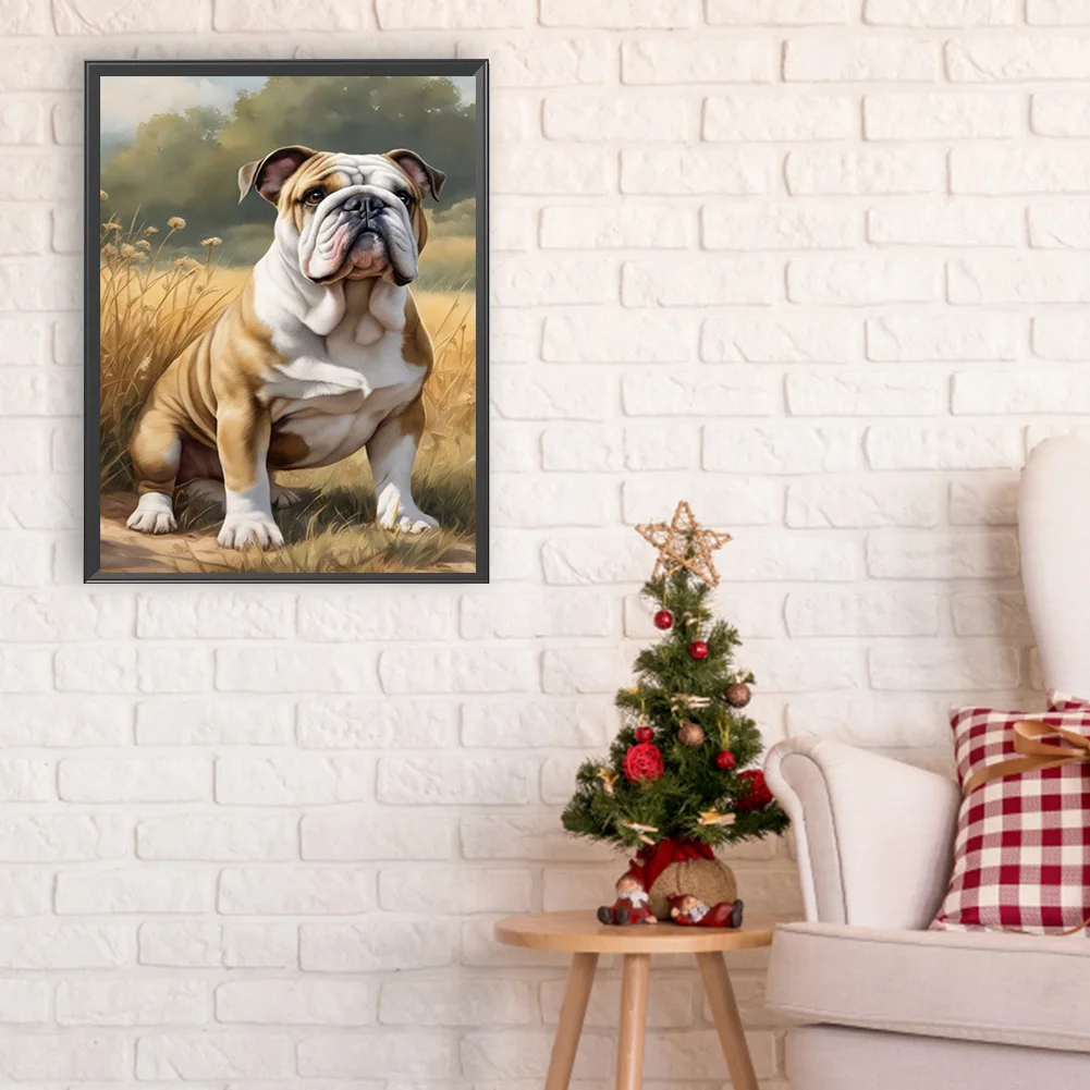 Diamond Painting - Full Round Drill - Puppy(Canvas|30*40cm)