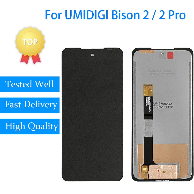 For UMIDIGI Bison 2 LCD Display Touch Screen Digitizer Assembly Replacement Bison 2 Pro LCD Pantalla Repair Parts