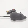 Remote control mouse toy, remote control electronic mouse flocked mouse toy interactive cat toy, suitable for cats, dogs, pets, moves like a real mouse