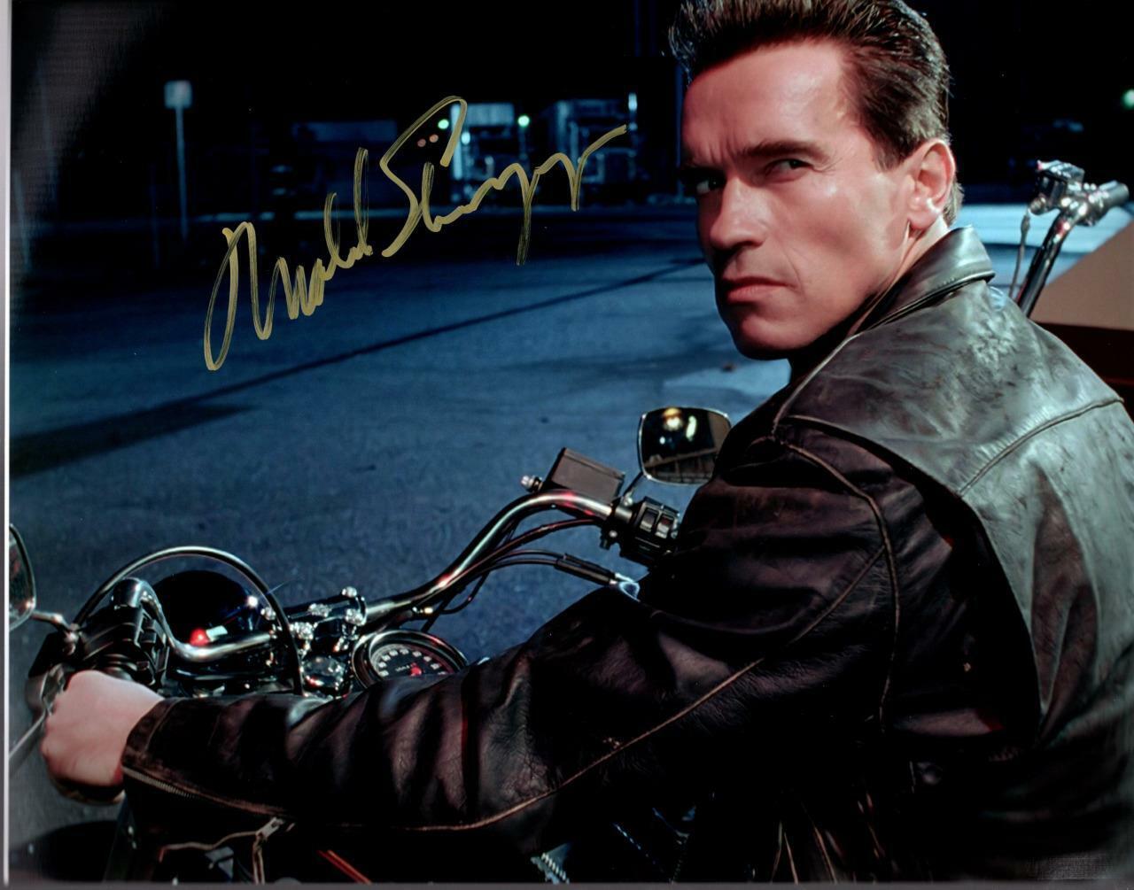 Arnold Schwarzenegger signed 11x14 Photo Poster painting with COA autographed Picture very nice