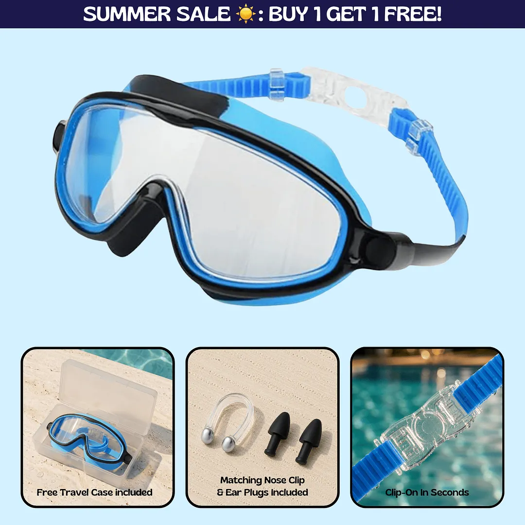 TibaToes&trade; Clip-On Swim Goggles