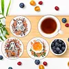 8pcs Full Drill DIY Gem Art Diamond Painting Set Halloween(floral ghost)
