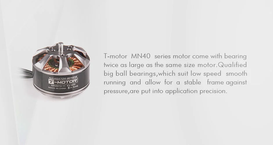 【9個セット】ドローンT-MOTOR MN4014 KV330 モーター MN4014 KV330 2.6kg Thrust UAV Motor for Aerial Photography