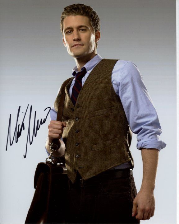 MATTHEW MORRISON Signed Autographed GLEE WILL SCHUESTER Photo Poster painting