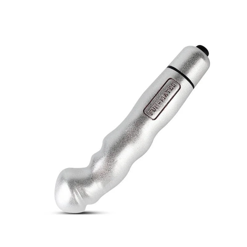 Silver Multi-frequency Mini Bullet Vibrator