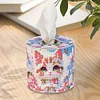 DIY Diamond Painting Handmade Tissue Holder Rhinestones Decorative Tissue Box
