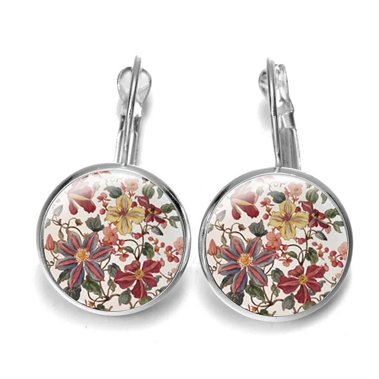Mandala Dlower Earrings