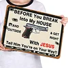 Gun - Metal Tin Signs(8*12Inch/12*16Inch)