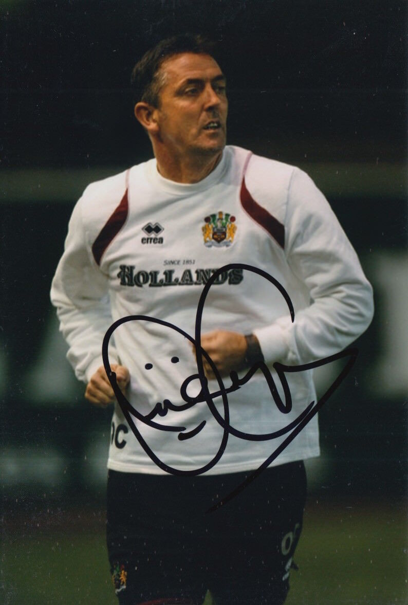 BURNLEY HAND SIGNED OWEN COYLE 6X4 Photo Poster painting 1.