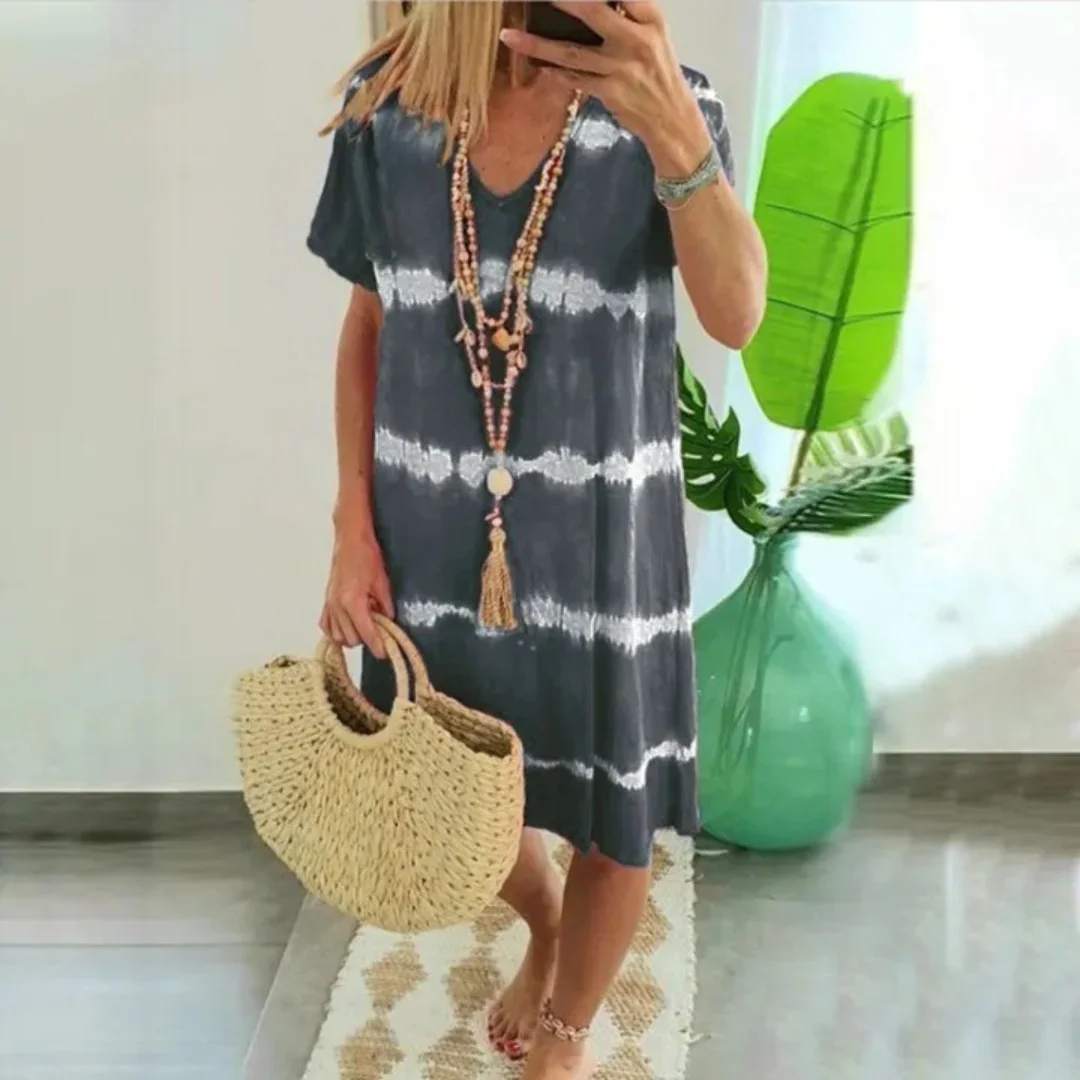 Aryana - Effortless Tie-Dye Dress