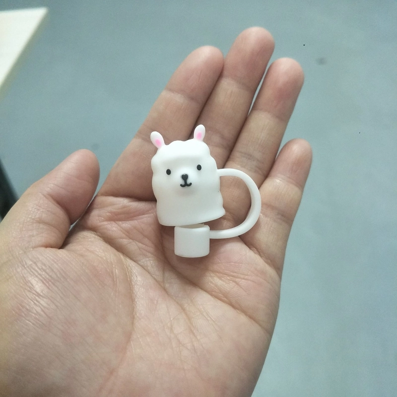 10mm Glass Straw Cap Dust Cover Stainless Steel Straw Dust Cover Dust Plug 10mm Large Diameter Milk Tea