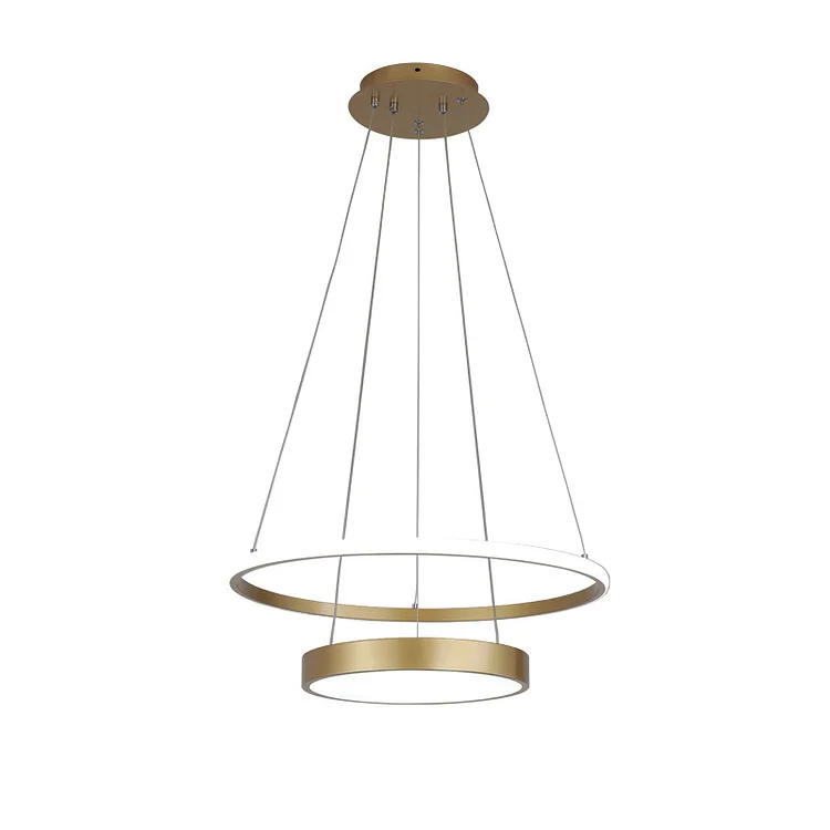 Golden Round Dining Table Bar Pendant Lighting