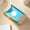 (24cm)Diamond Art Tissue Box DIY PU Napkin Cover for Home Decoration(farm chicken)