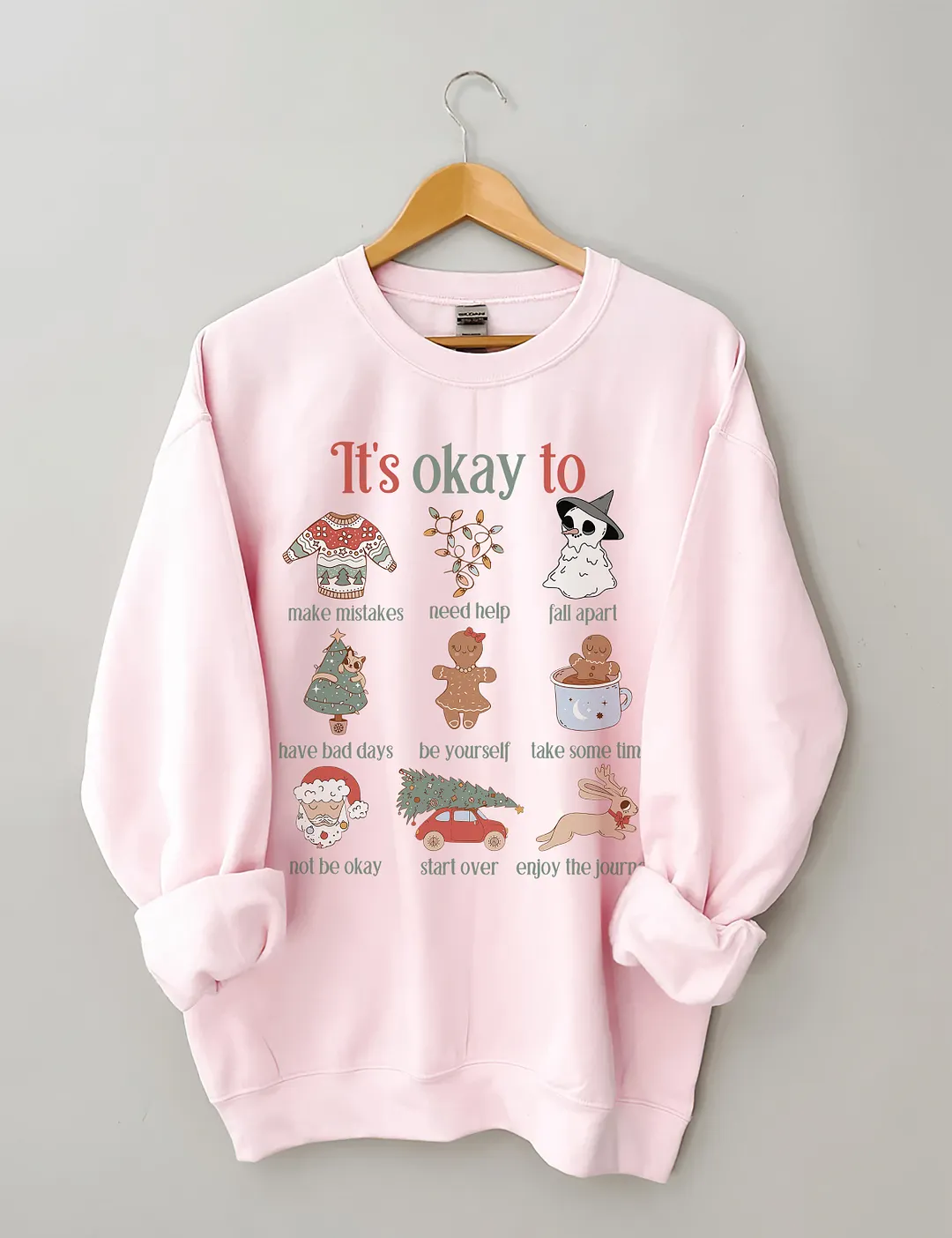 Mental Health Christmas Sweatshirt