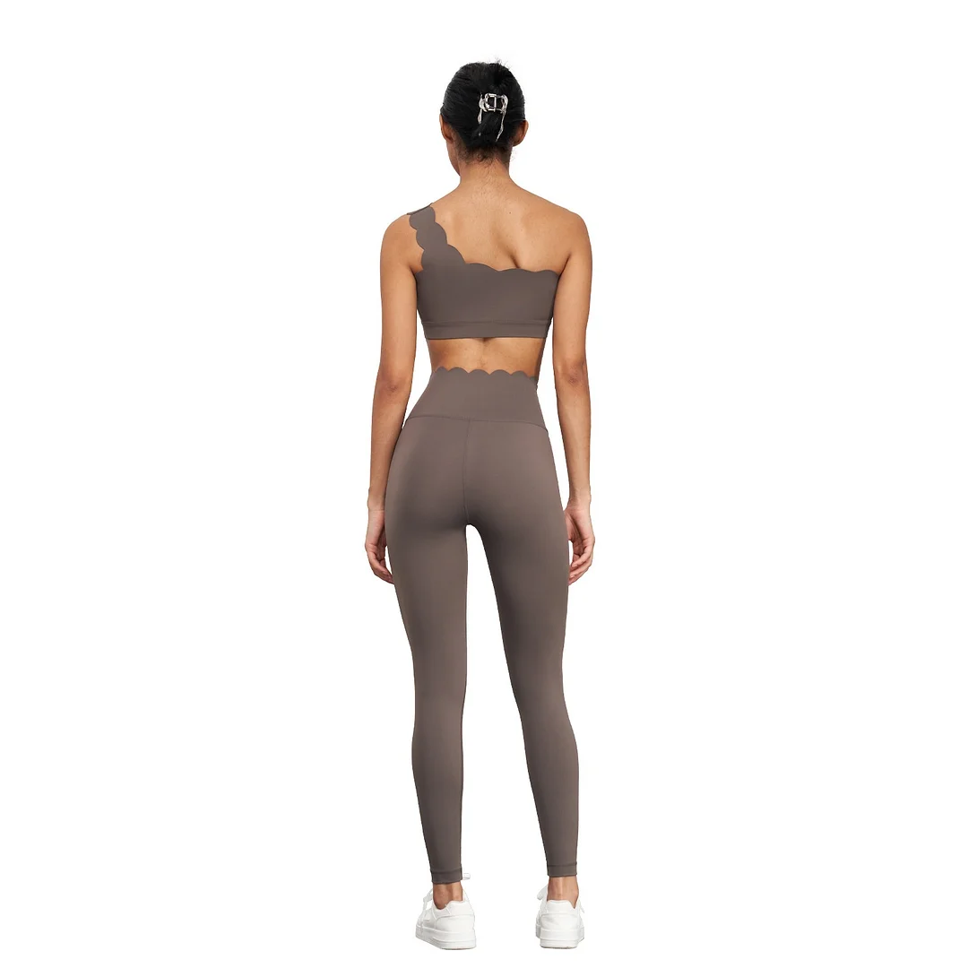 High Top Leggings Peach Hip Running Yoga Pants