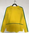 2002 Retro Long Sleeve Brazil Home Football Shirt 1:1 Thai Quality