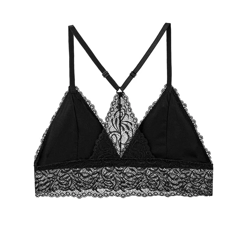 1set Sexy Lingerie Woman Bra Brief Sets Women Underwear Lace Bralette ...