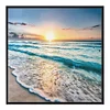 11CT Counted/Stamped Sunset By The Sea-Cross Stitch-40*40cm