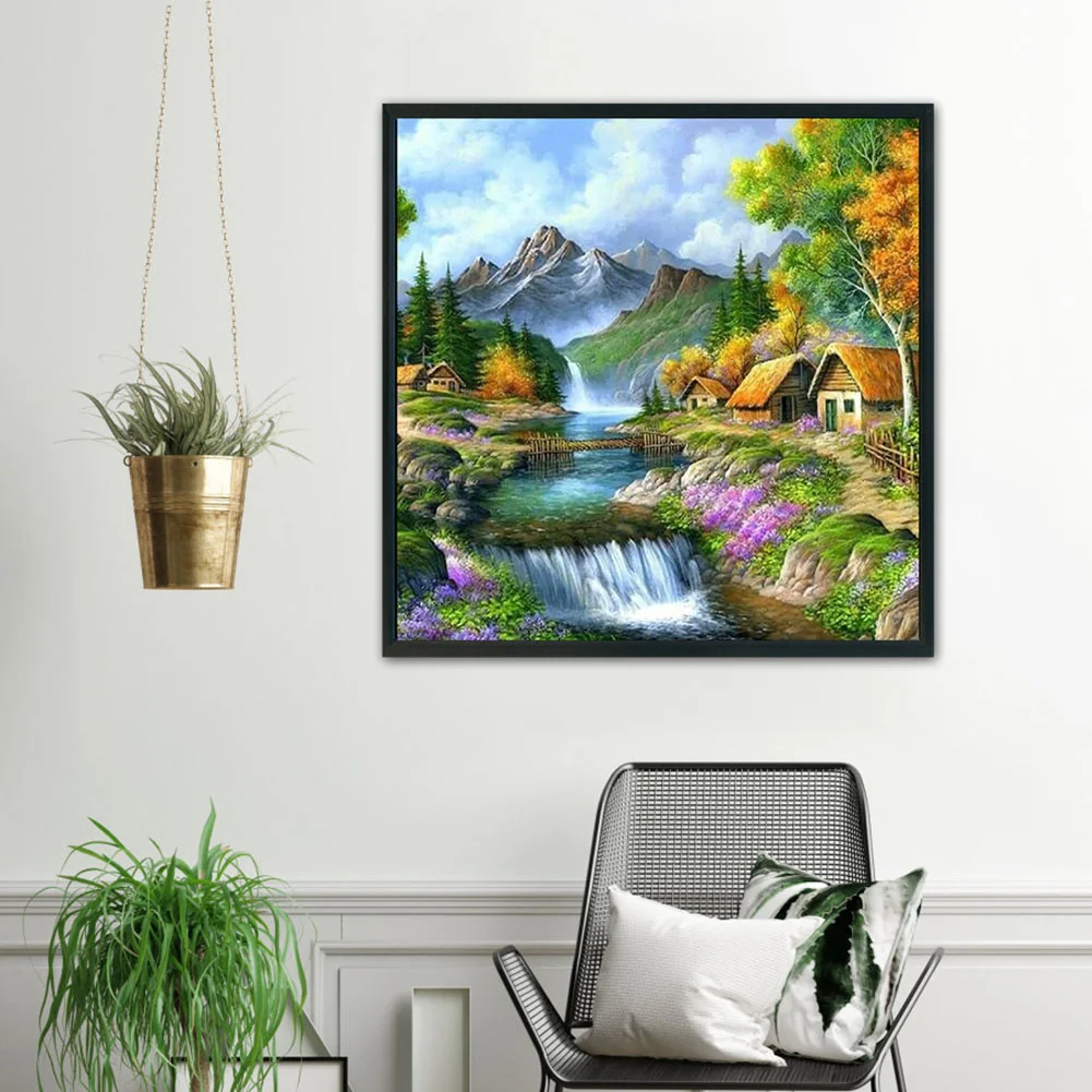 11ct Stamped Cross Stitch - Countryside(50*50cm)