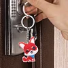 Bead Embroidery - Fox Beaded Counted Cross Stitch Keyring
