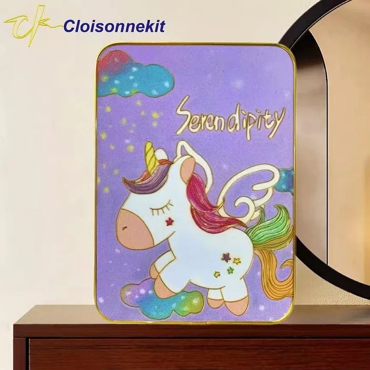 Unicorn-Cloisonne Art Kits For Beginners - Cloisonnekit
