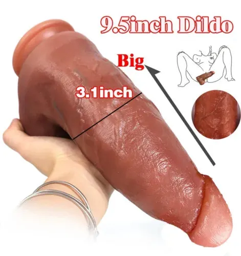 realistic big thick dildo sex toy Amazon.com: FIDECH Big Monster Dildo Sex Toys, 10