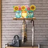 Diamond Painting Christmas Sunflower Vase Diamond Art Coat Hook